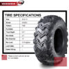 P306 22X8-10 22x8x10 4PR ATV tire set 2 Specification