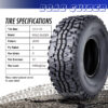 10269 23x11-10 ATV tire specifications