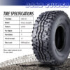 10270 24×9-10 ATV tire specifications