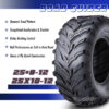 10272-10273 25x8-12 25x10-12 ATV tires features