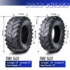 10272-10273 25x8-12 25x10-12 ATV tires measurements