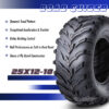 10274 25x12-10 ATV tire features
