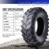 10275 26x9-12 ATV tire specifications