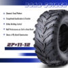 10299 27x11-12 ATV tire features