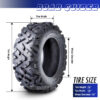10318 26×10-14 ATV tire measurements