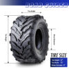 10334 22x10-9 ATV tire measurement