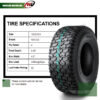 13106 13x5.00-6 ATV tire specifications