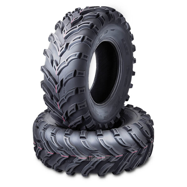 10272 25x8-12 ATV tire set 2