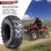P306 22x8-10 Front & 22x11-10 Rear 4PR ATV tire applications