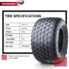 10048 22x11-10 ATV tire specification