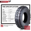 10063 23x7-10 ATV tire specification