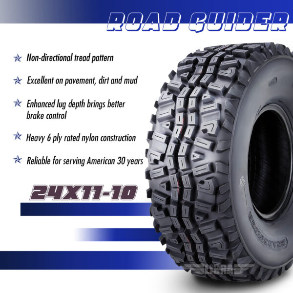 10271 24×11-10 ATV tire features