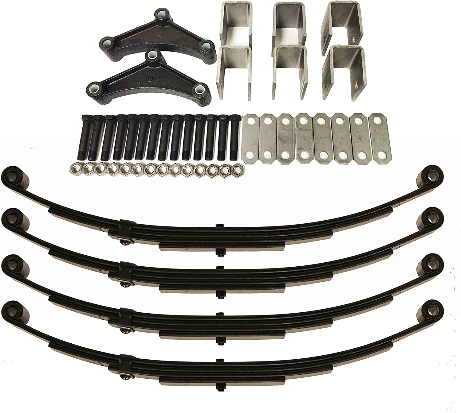 thumbnail image 2 of LIBRA 5000lbs Tandem Trailer Axle Suspension Kit - 2500lb Springs, U-bolts, Hangers 2 of 5