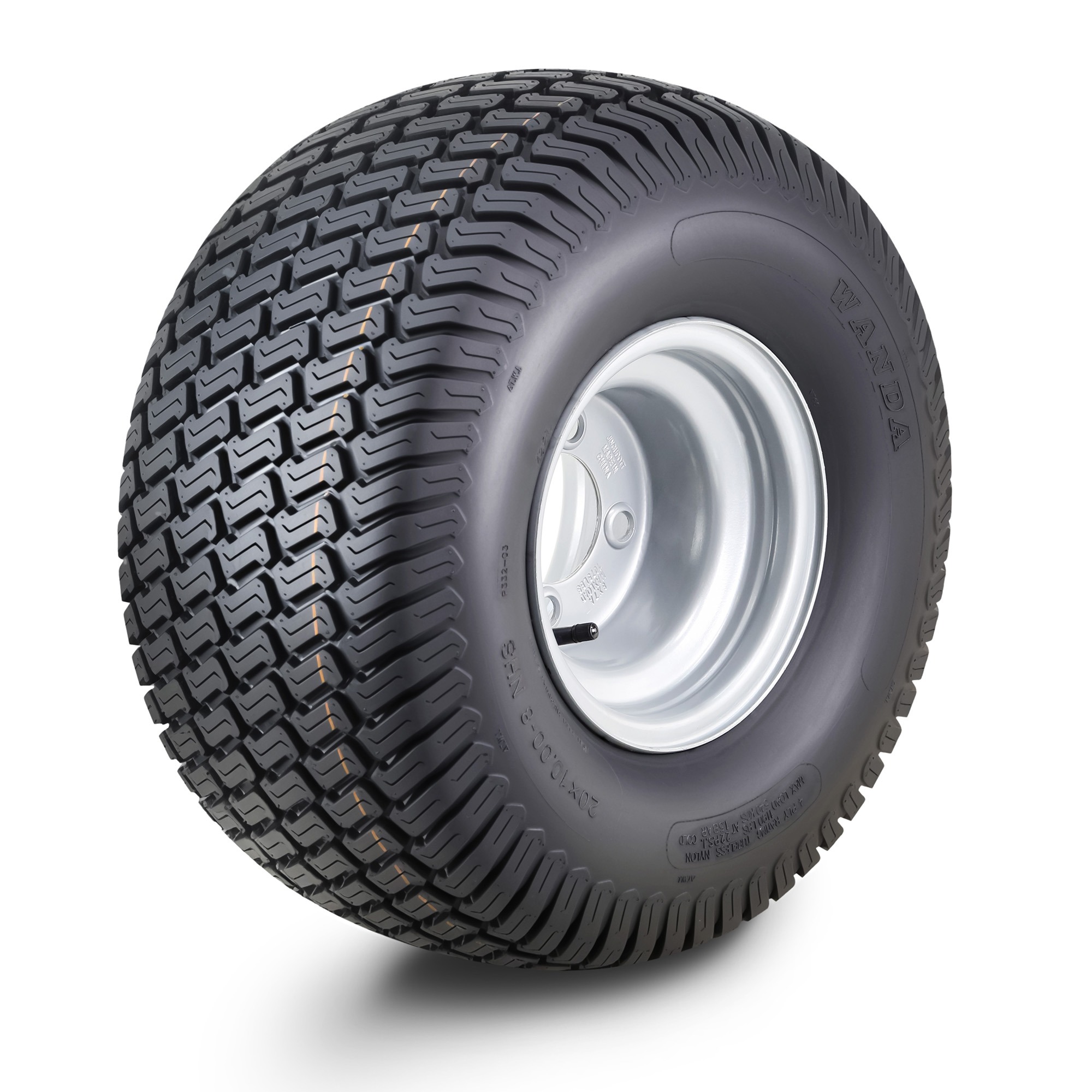 thumbnail image 2 of WANDA 20x10-8 Lawn Mower Tire – 20x10.00-8, 4PR, P332 – Model 13040 2 of 2
